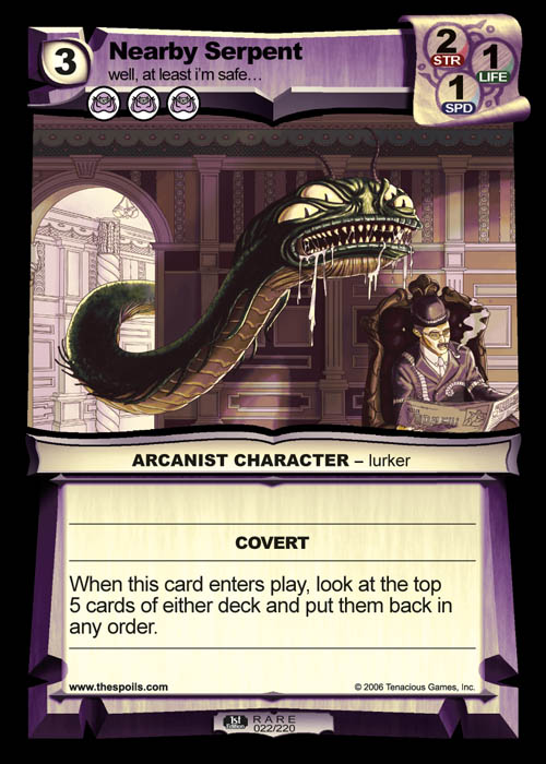 Nearby Serpent